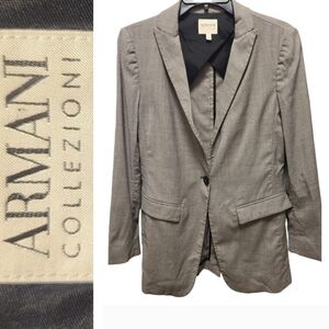 Armani collezioni women's wool&viscose blazer size 6